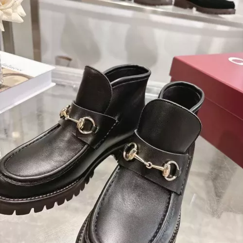 Replica Gucci Boots For Women #1374076 $125.00 USD for Wholesale