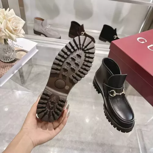 Replica Gucci Boots For Women #1374076 $125.00 USD for Wholesale