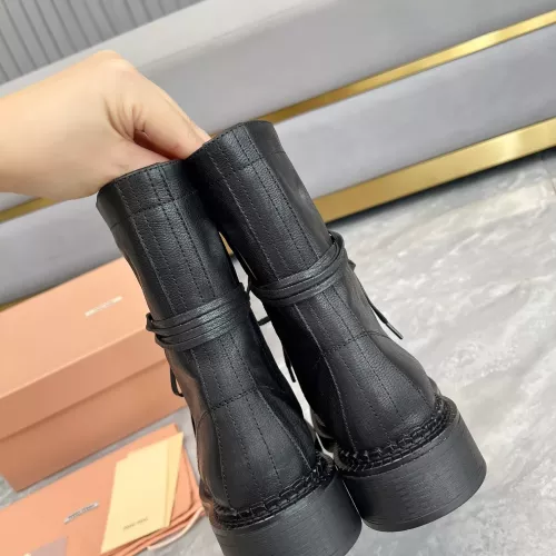 Replica MIU MIU Boots For Women #1374115 $122.00 USD for Wholesale
