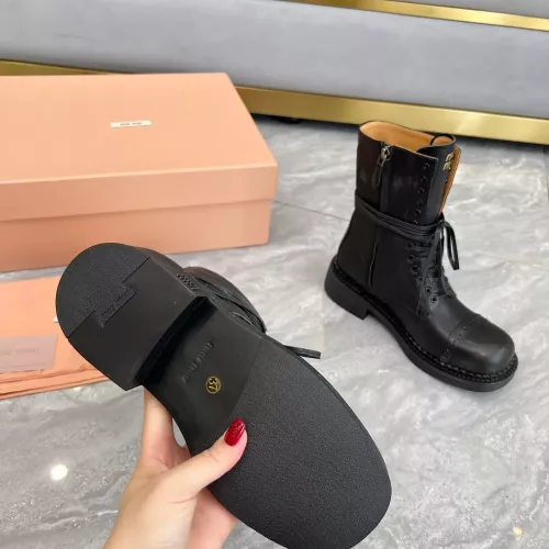 Replica MIU MIU Boots For Women #1374115 $122.00 USD for Wholesale