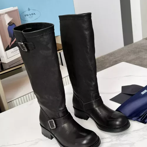 Replica Prada Boots For Women #1374119 $160.00 USD for Wholesale