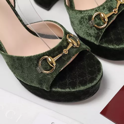 Replica Gucci Sandal For Women #1374124 $112.00 USD for Wholesale