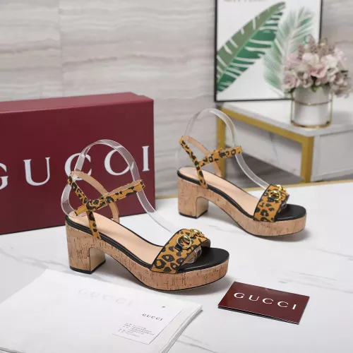 Replica Gucci Sandal For Women #1374135 $115.00 USD for Wholesale