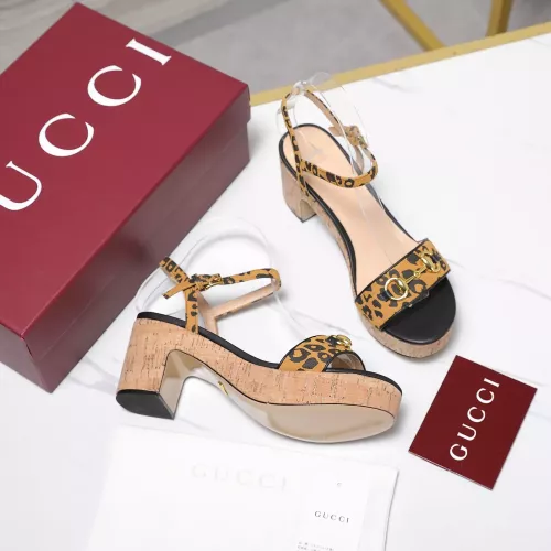 Replica Gucci Sandal For Women #1374135 $115.00 USD for Wholesale