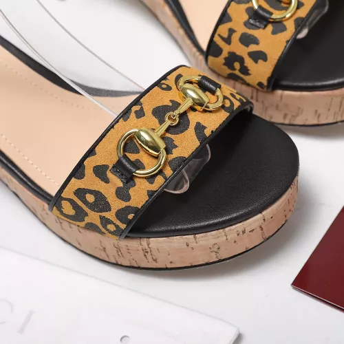 Replica Gucci Sandal For Women #1374135 $115.00 USD for Wholesale