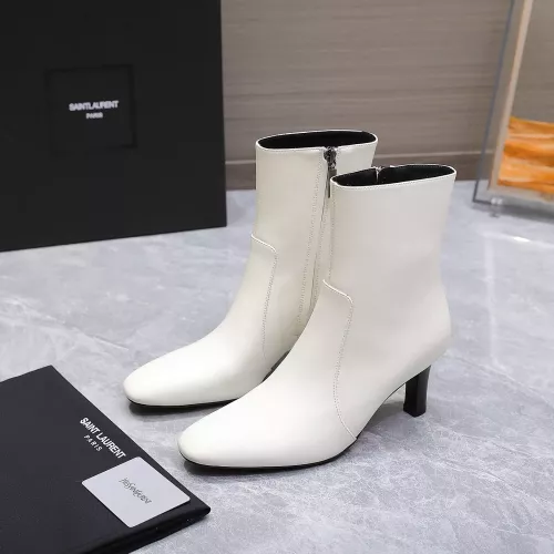 Replica Yves Saint Laurent YSL Boots For Women #1374141 $155.00 USD for Wholesale