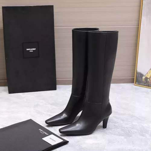 Replica Yves Saint Laurent YSL Boots For Women #1374145 $175.00 USD for Wholesale