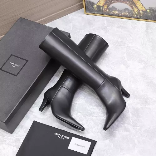 Replica Yves Saint Laurent YSL Boots For Women #1374145 $175.00 USD for Wholesale