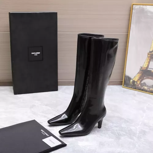 Replica Yves Saint Laurent YSL Boots For Women #1374146 $190.00 USD for Wholesale