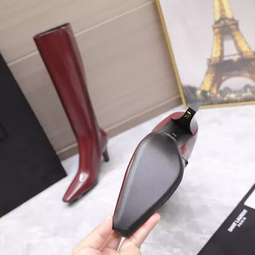 Replica Yves Saint Laurent YSL Boots For Women #1374147 $190.00 USD for Wholesale