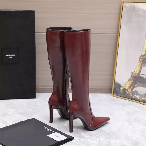 Replica Yves Saint Laurent YSL Boots For Women #1374148 $190.00 USD for Wholesale