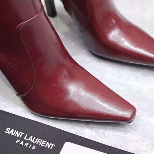 Replica Yves Saint Laurent YSL Boots For Women #1374148 $190.00 USD for Wholesale