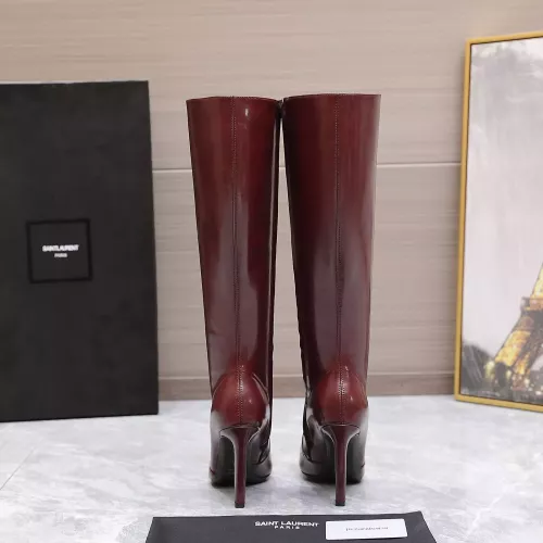 Replica Yves Saint Laurent YSL Boots For Women #1374148 $190.00 USD for Wholesale