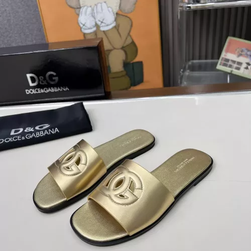 Cheap Dolce &amp; Gabbana D&amp;G Slippers For Women #1374154, $$85.00 USD On Dolce &amp; Gabbana D&amp;G Slippers