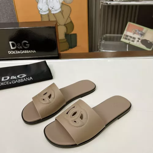 Cheap Dolce &amp; Gabbana D&amp;G Slippers For Women #1374155, $$85.00 USD On Dolce &amp; Gabbana D&amp;G Slippers