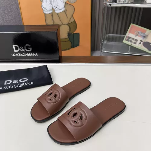 Cheap Dolce &amp; Gabbana D&amp;G Slippers For Women #1374157, $$85.00 USD On Dolce &amp; Gabbana D&amp;G Slippers