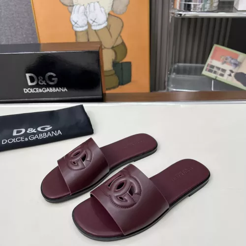 Cheap Dolce &amp; Gabbana D&amp;G Slippers For Women #1374158, $$85.00 USD On Dolce &amp; Gabbana D&amp;G Slippers