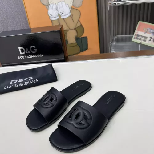 Cheap Dolce &amp; Gabbana D&amp;G Slippers For Women #1374159, $$85.00 USD On Dolce &amp; Gabbana D&amp;G Slippers