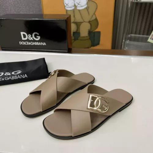 Cheap Dolce &amp; Gabbana D&amp;G Slippers For Women #1374161, $$88.00 USD On Dolce &amp; Gabbana D&amp;G Slippers