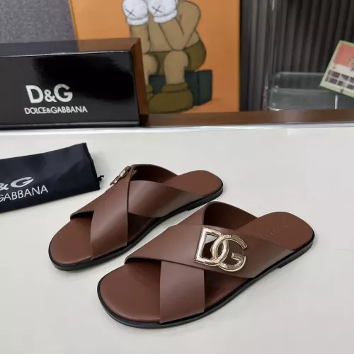 Cheap Dolce &amp; Gabbana D&amp;G Slippers For Women #1374163, $$88.00 USD On Dolce &amp; Gabbana D&amp;G Slippers