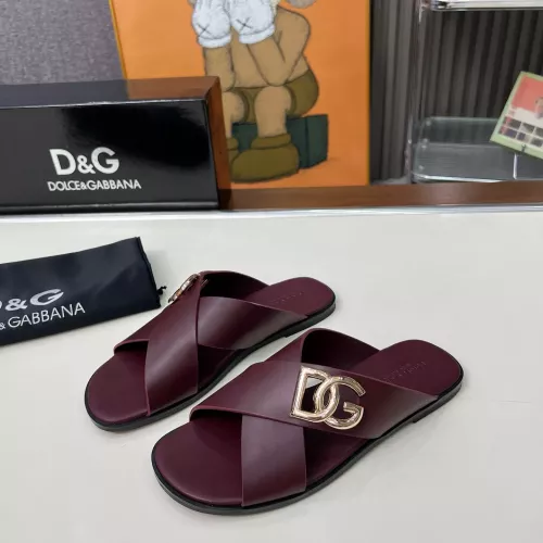 Cheap Dolce &amp; Gabbana D&amp;G Slippers For Women #1374164, $$88.00 USD On Dolce &amp; Gabbana D&amp;G Slippers
