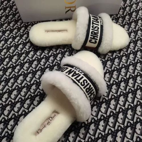 Replica Christian Dior Slippers For Women #1374184 $92.00 USD for Wholesale