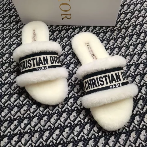 Replica Christian Dior Slippers For Women #1374184 $92.00 USD for Wholesale