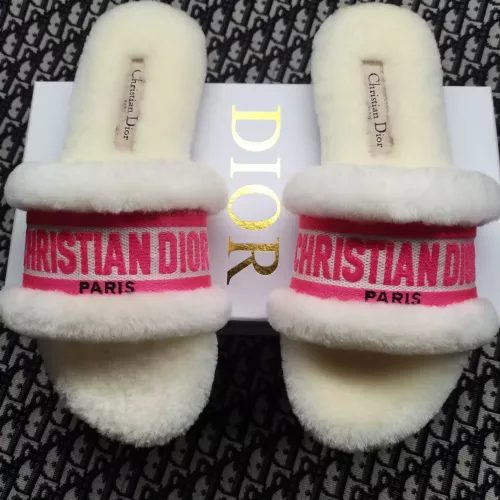 Replica Christian Dior Slippers For Women #1374185 $92.00 USD for Wholesale