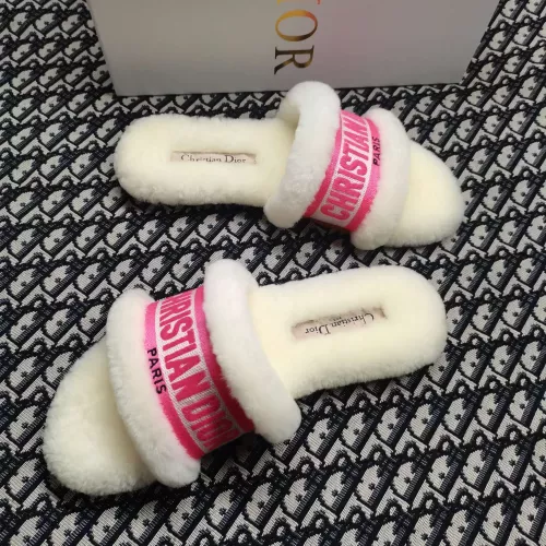 Replica Christian Dior Slippers For Women #1374185 $92.00 USD for Wholesale