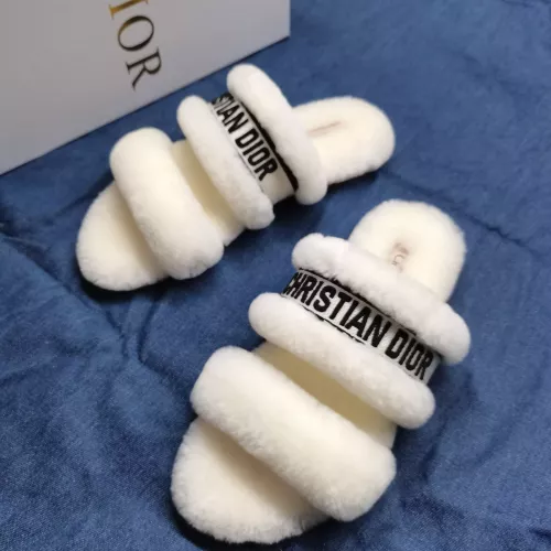 Replica Christian Dior Slippers For Women #1374186 $92.00 USD for Wholesale