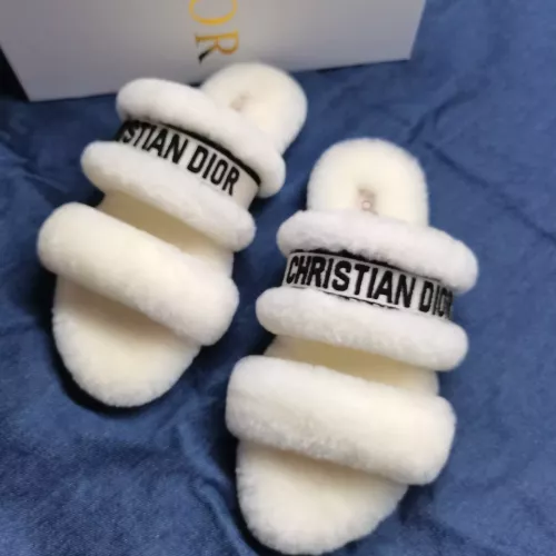 Replica Christian Dior Slippers For Women #1374186 $92.00 USD for Wholesale