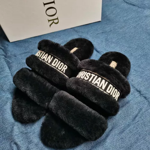 Replica Christian Dior Slippers For Women #1374187 $92.00 USD for Wholesale