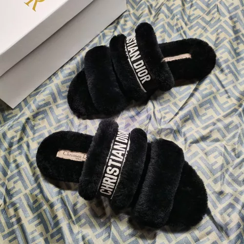 Replica Christian Dior Slippers For Women #1374187 $92.00 USD for Wholesale