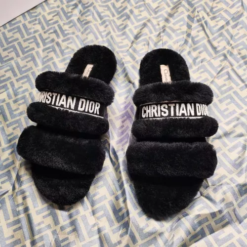 Replica Christian Dior Slippers For Women #1374187 $92.00 USD for Wholesale
