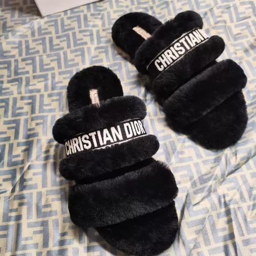 Replica Christian Dior Slippers For Women #1374187 $92.00 USD for Wholesale