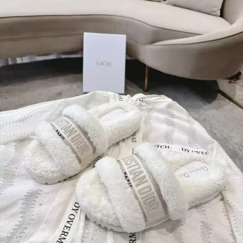 Replica Christian Dior Slippers For Women #1374213 $85.00 USD for Wholesale