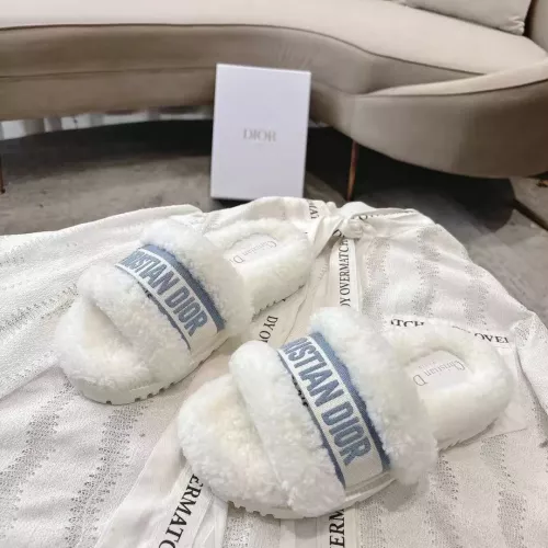 Replica Christian Dior Slippers For Women #1374214 $85.00 USD for Wholesale