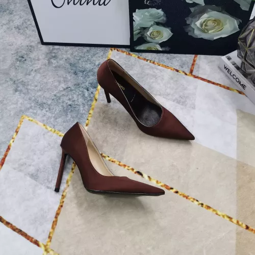 Replica Tom Ford High-Heeled Shoes For Women #1374243 $112.00 USD for Wholesale