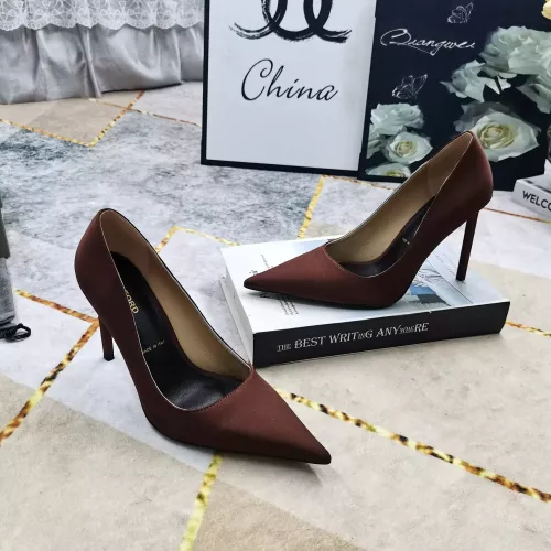 Replica Tom Ford High-Heeled Shoes For Women #1374243 $112.00 USD for Wholesale