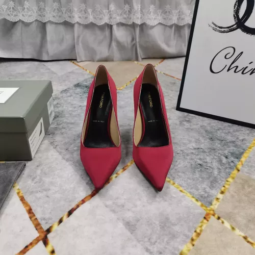 Replica Tom Ford High-Heeled Shoes For Women #1374244 $112.00 USD for Wholesale