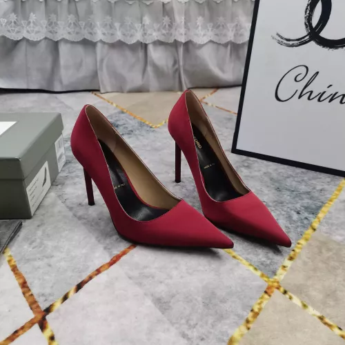 Replica Tom Ford High-Heeled Shoes For Women #1374244 $112.00 USD for Wholesale