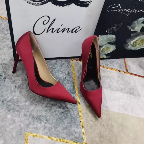 Replica Tom Ford High-Heeled Shoes For Women #1374244 $112.00 USD for Wholesale