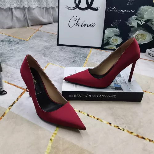 Replica Tom Ford High-Heeled Shoes For Women #1374244 $112.00 USD for Wholesale