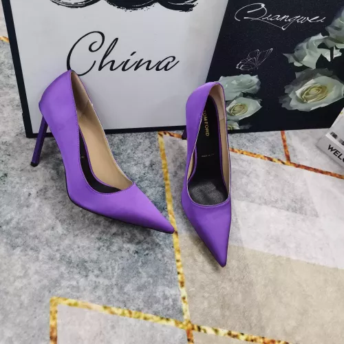 Replica Tom Ford High-Heeled Shoes For Women #1374245 $112.00 USD for Wholesale