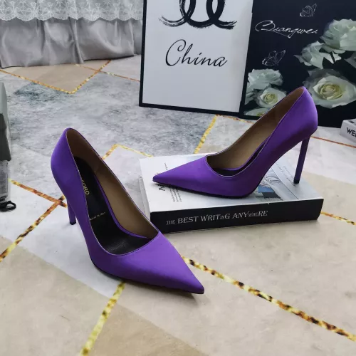 Replica Tom Ford High-Heeled Shoes For Women #1374245 $112.00 USD for Wholesale