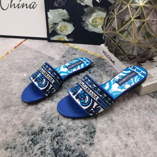 Cheap Dolce &amp; Gabbana D&amp;G Slippers For Women #1374249, $$125.00 USD On Dolce &amp; Gabbana D&amp;G Slippers