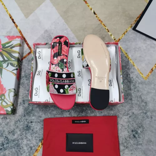 Replica Dolce & Gabbana D&G Slippers For Women #1374250 $125.00 USD for Wholesale