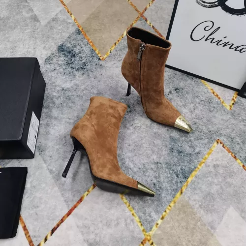 Replica Yves Saint Laurent YSL Boots For Women #1374252 $145.00 USD for Wholesale