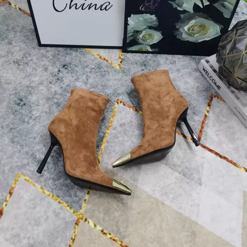 Replica Yves Saint Laurent YSL Boots For Women #1374252 $145.00 USD for Wholesale