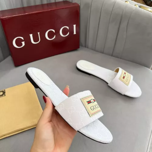 Replica Gucci Slippers For Women #1374262 $82.00 USD for Wholesale